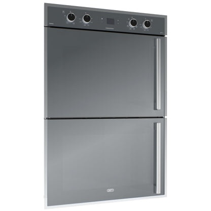 Defy Gemini Gourmet Chef Double Oven - DBO768 - Black