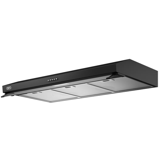 Defy 90cm Cooker Hood - Black - DCH90B