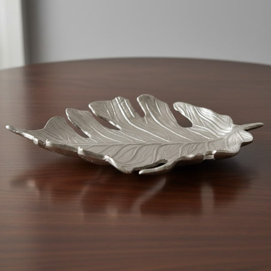 Decorative Tray - Silver - ORN 46