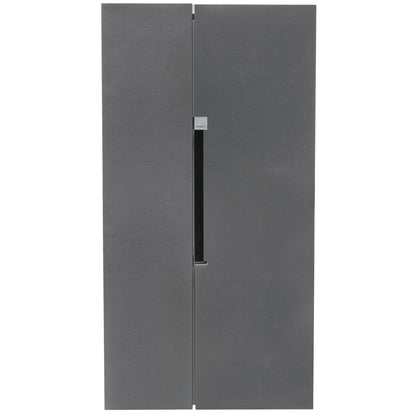 Defy 614L Side by Side Fridge / Freezer - Metallic - DFF536