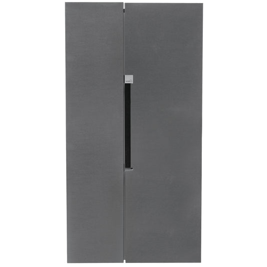 Defy 614L Side by Side Fridge / Freezer - Metallic - DFF536
