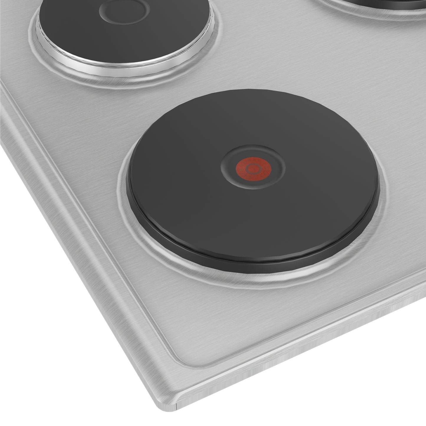 Defy 60cm Slimline 4 Plate Hob Stainless Steel - DHD399