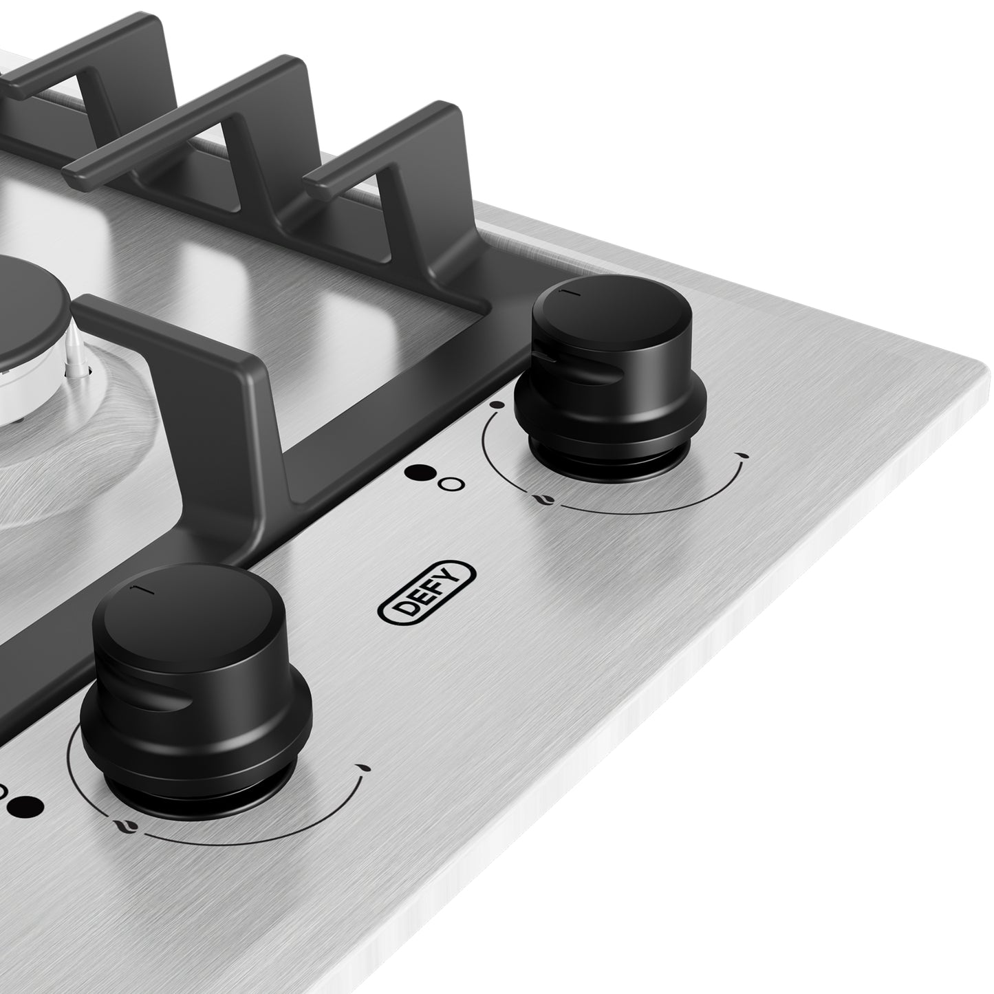 Defy 30cm 2 Burner Built-in Gas Hob - DHG134 - Stainless Steel