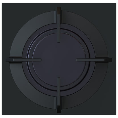 Defy 60cm 2 Ceramic + 2 Gas Hob - Black - DHG606