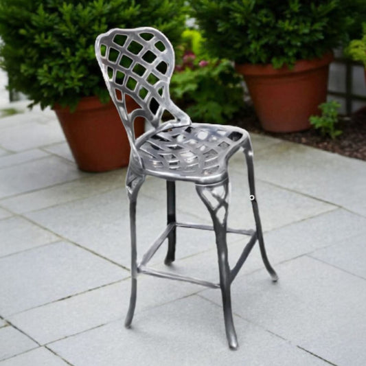 Diamond Bar Chair - Cast Iron