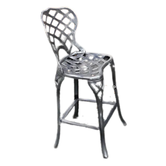 Diamond Bar Chair - Cast Iron