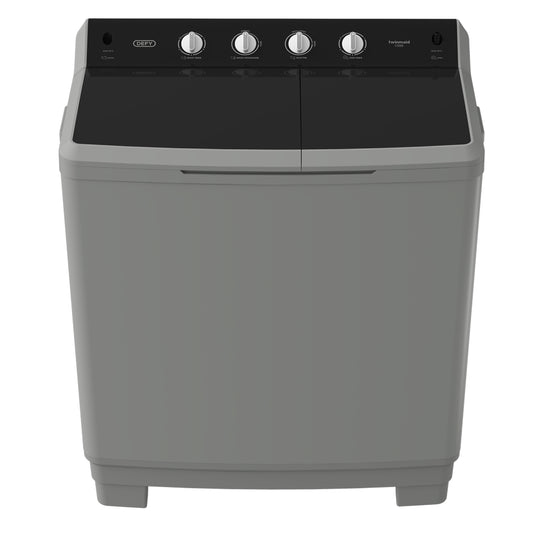 Defy 15kg Twin Tub Washing Machine - DTT151 - Metallic