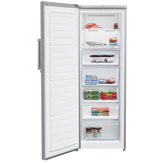 Defy 250L Upright Freezer - Metallic - DUF250