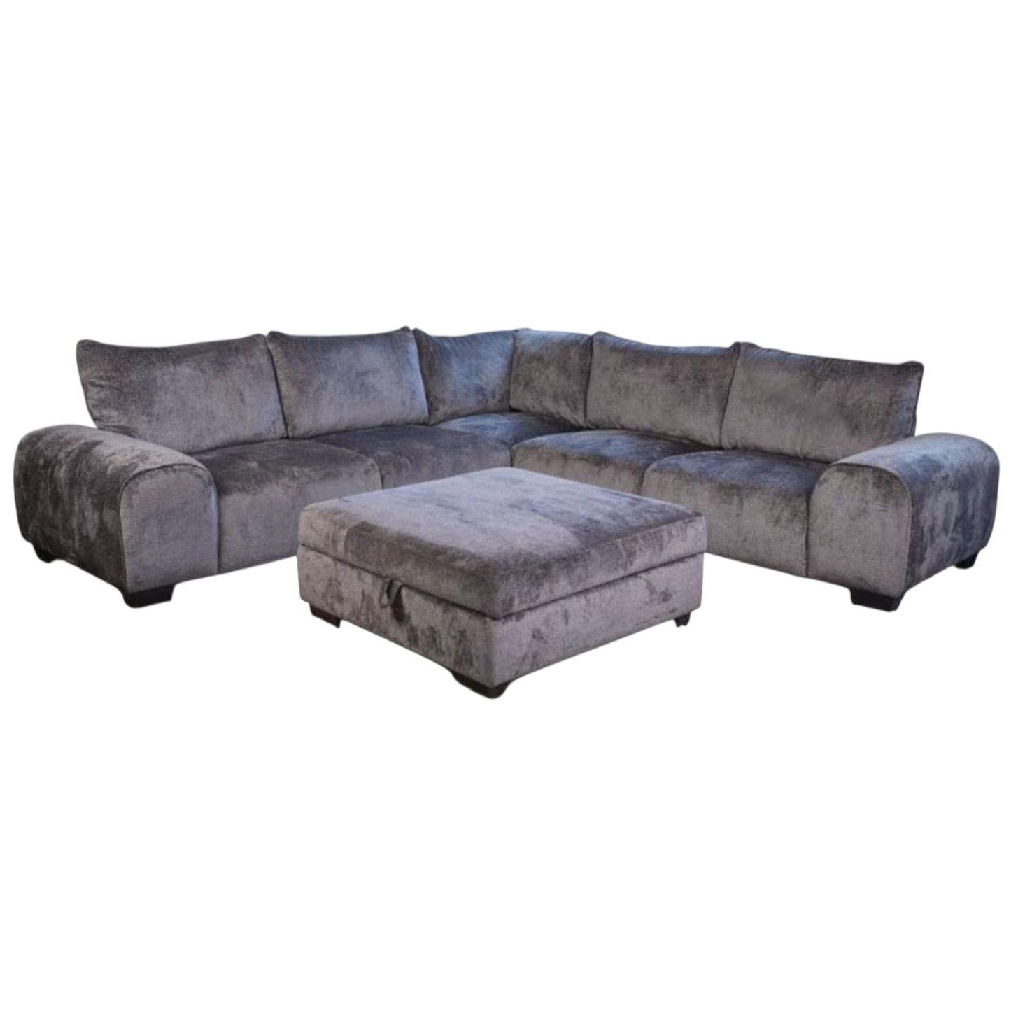 Loft 3 Piece Corner Lounge Suite - Fabric