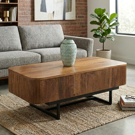 Dylan Coffee Table - Mango Wood