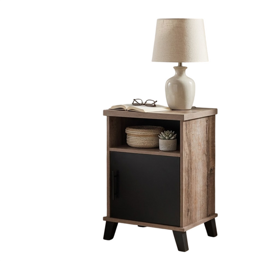 Ebony 1 Door Pedestal