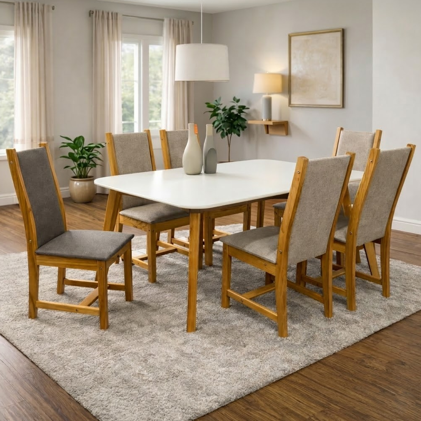 Ella 7pcs Dining Room Suite