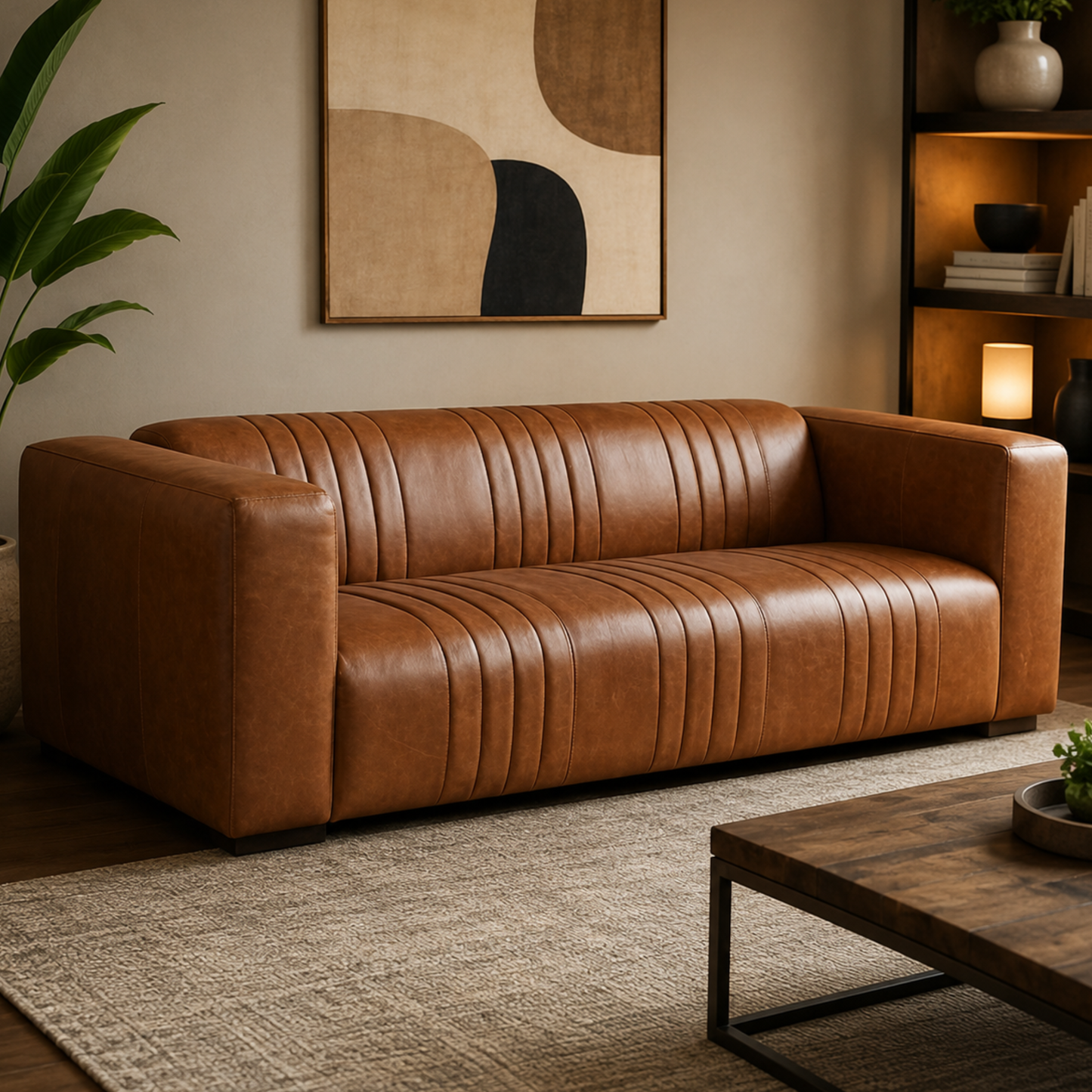 Emma Couch - Genuine Leather