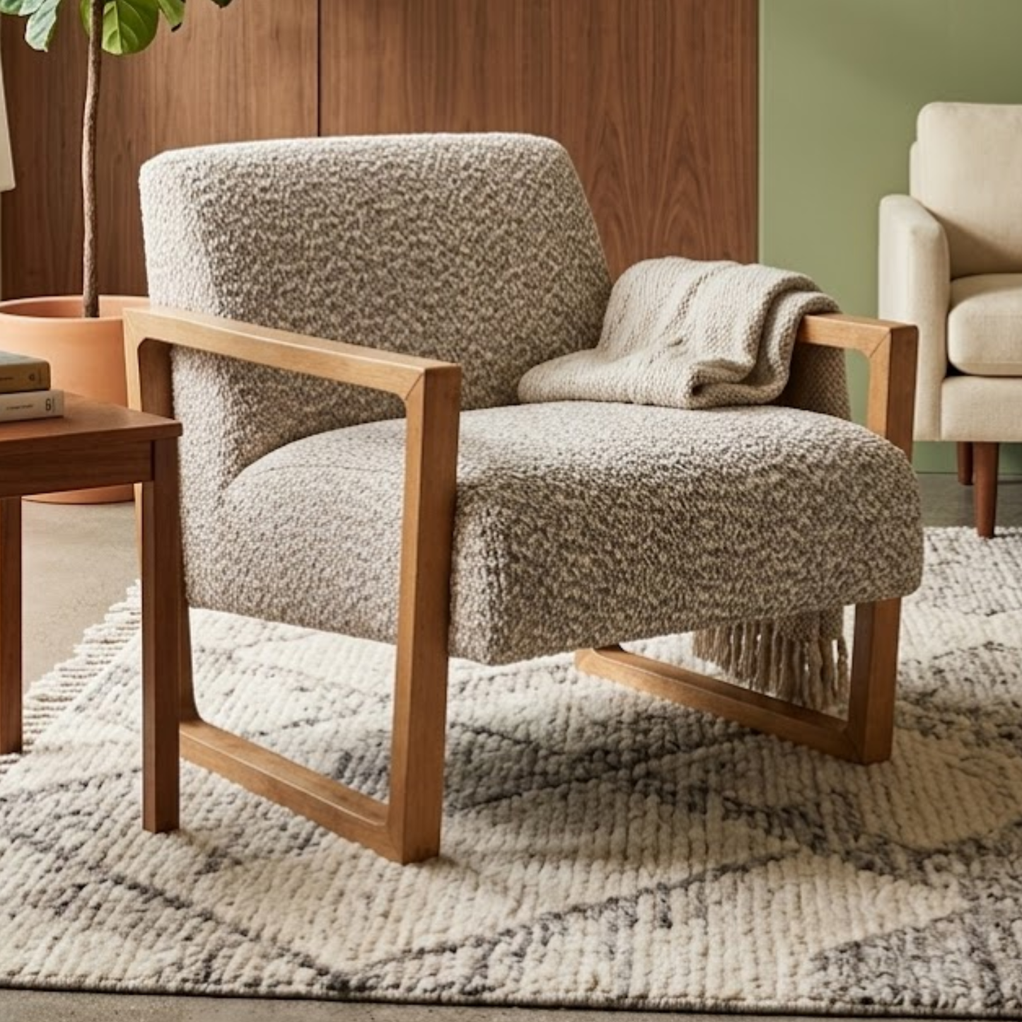 Flint Occasional Chair - Fabric