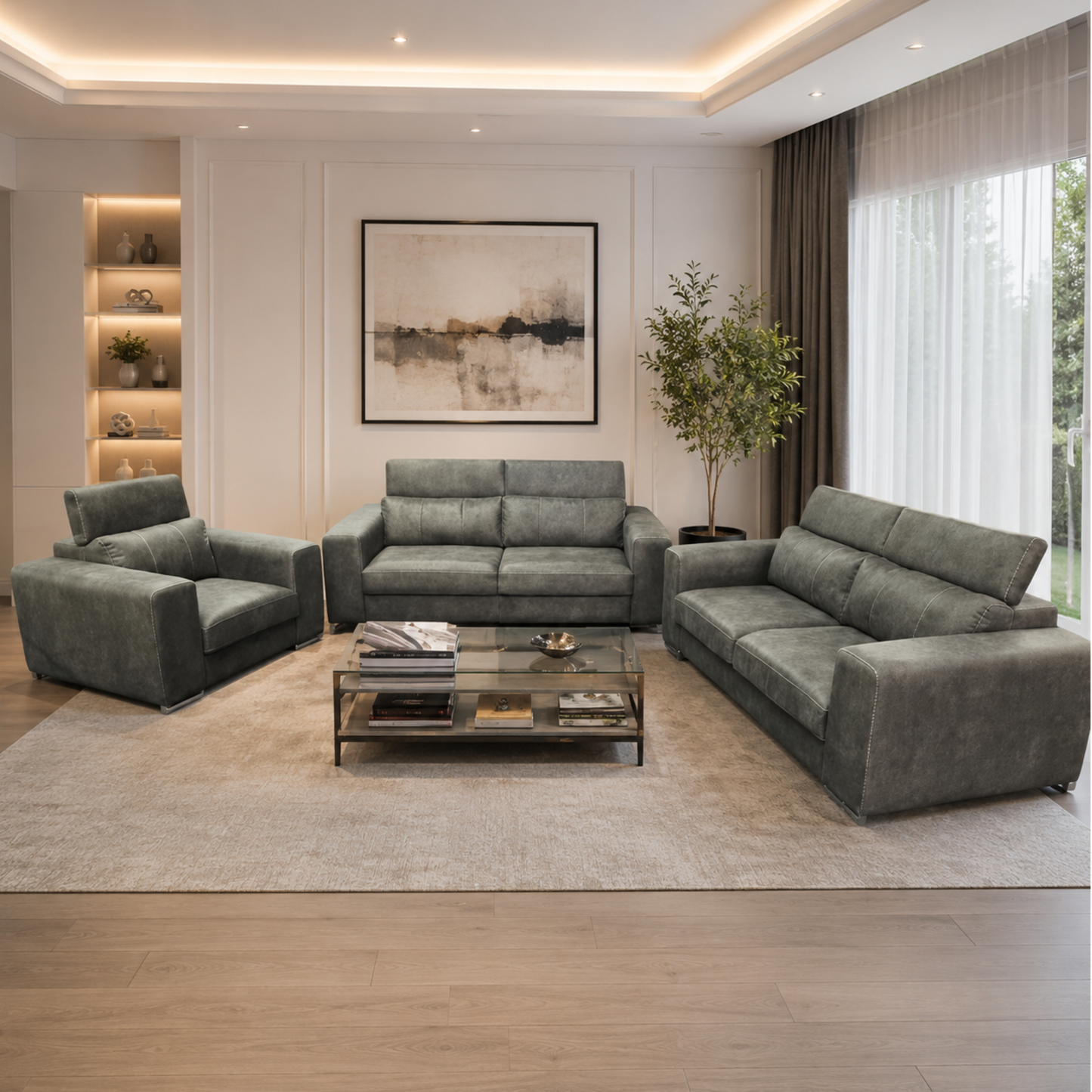 Florida 3-2-1 Lounge Suite - Fabric
