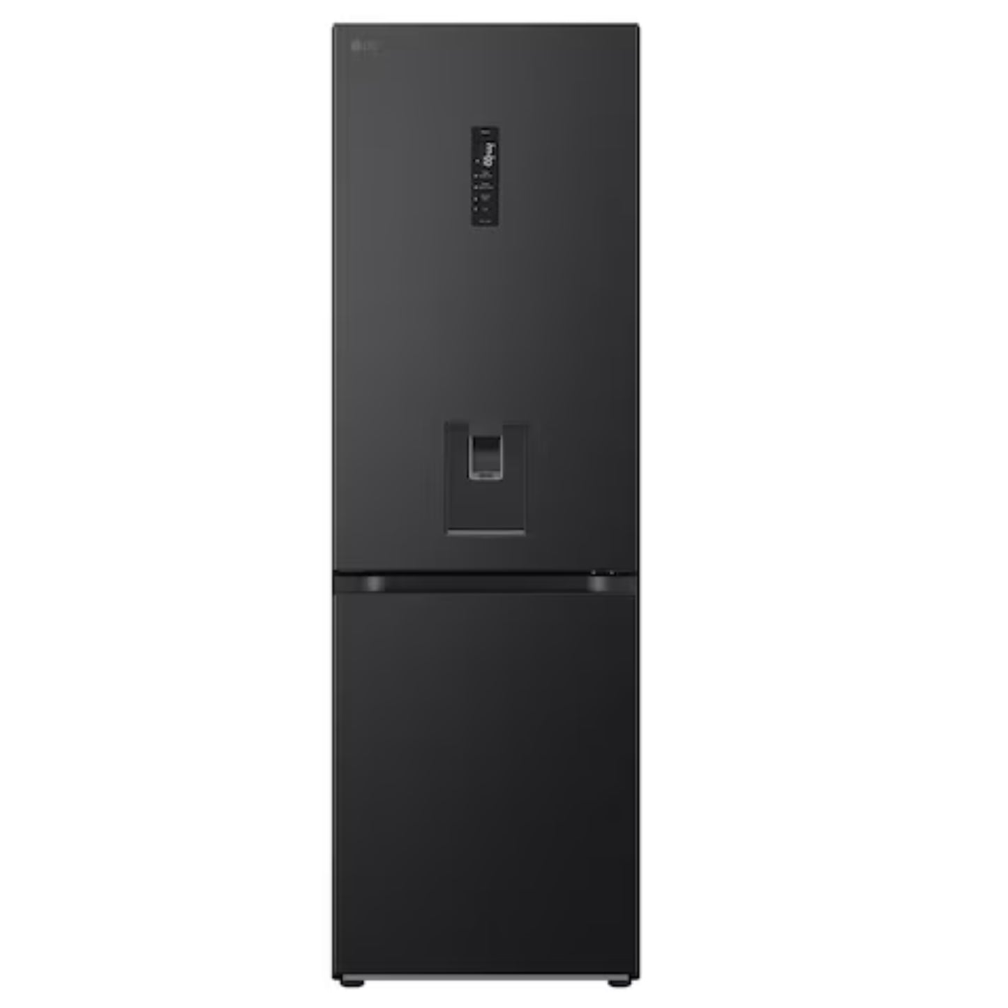 LG 376lt Combi Fridge/Freezer - Matt Black - GC-F459FSUW