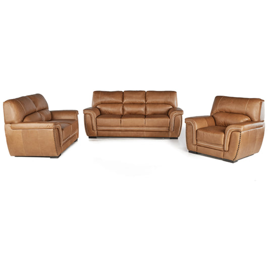 Alpine Havannah 3.2.1 Lounge Suite - Genuine Leather
