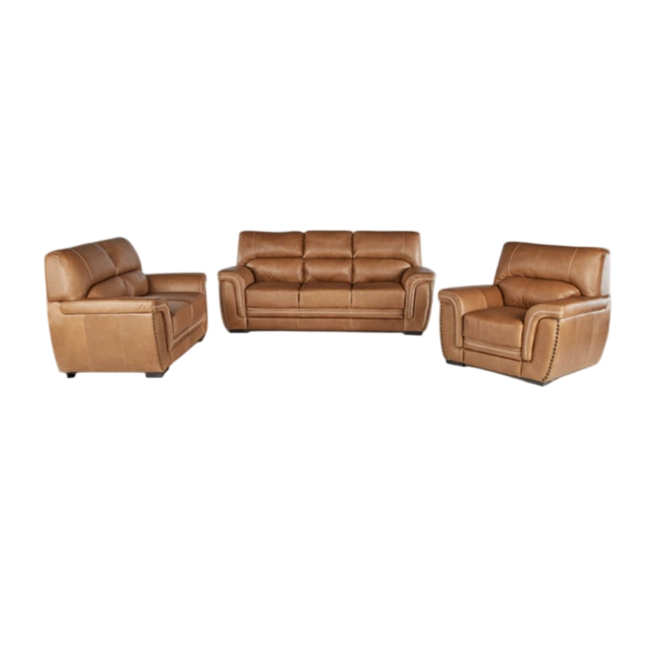 Alpine Havannah 3.2.1 Lounge Suite - Genuine Leather