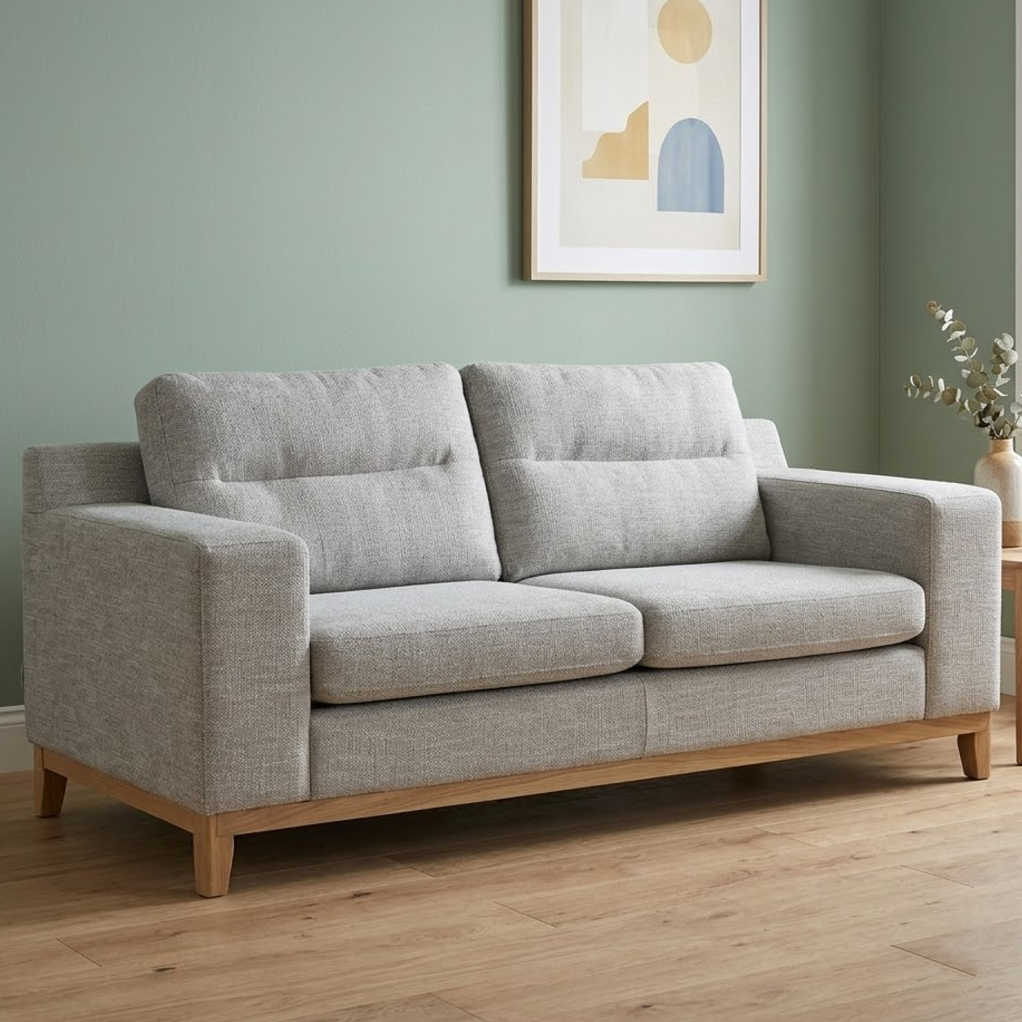 Hollywood 3 Div Fabric Couch