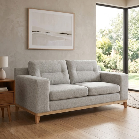 Hollywood 2 Div Fabric Couch