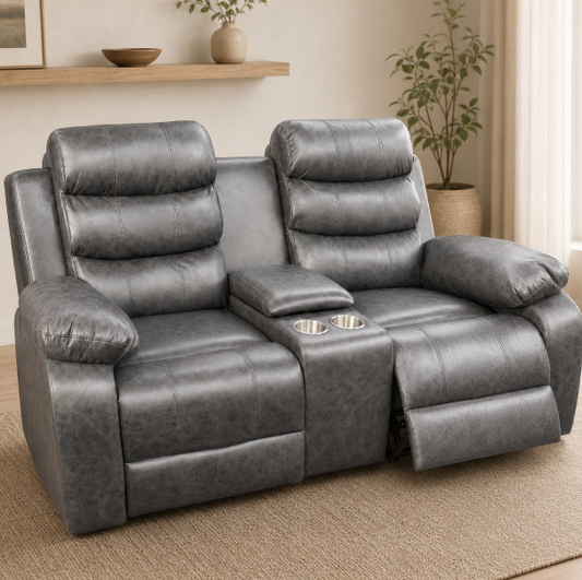 Arizona 3 Piece Entertainer + Console - Fabric