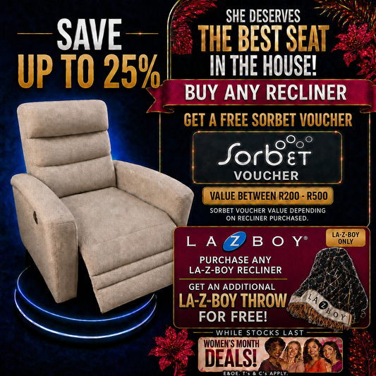 Lazboy Astra Power Recliner - Fabric