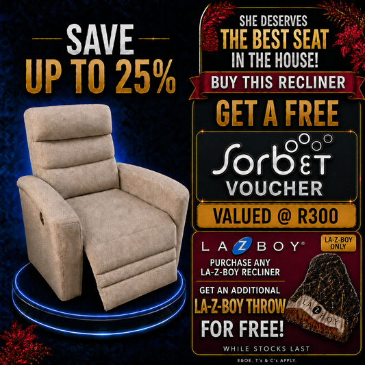 Lazboy Astra Recliner - Fabric