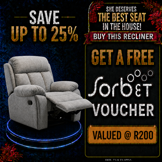 Bukra Recliner - Fabric