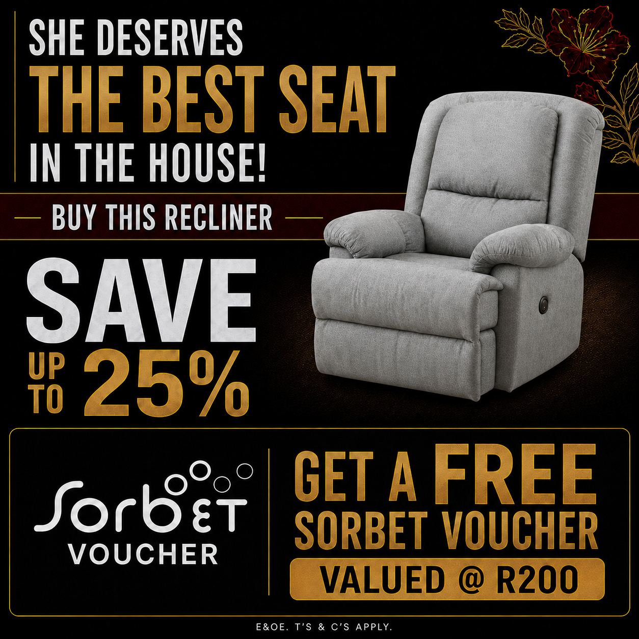 Alpine Manchester Recliner - Fabric