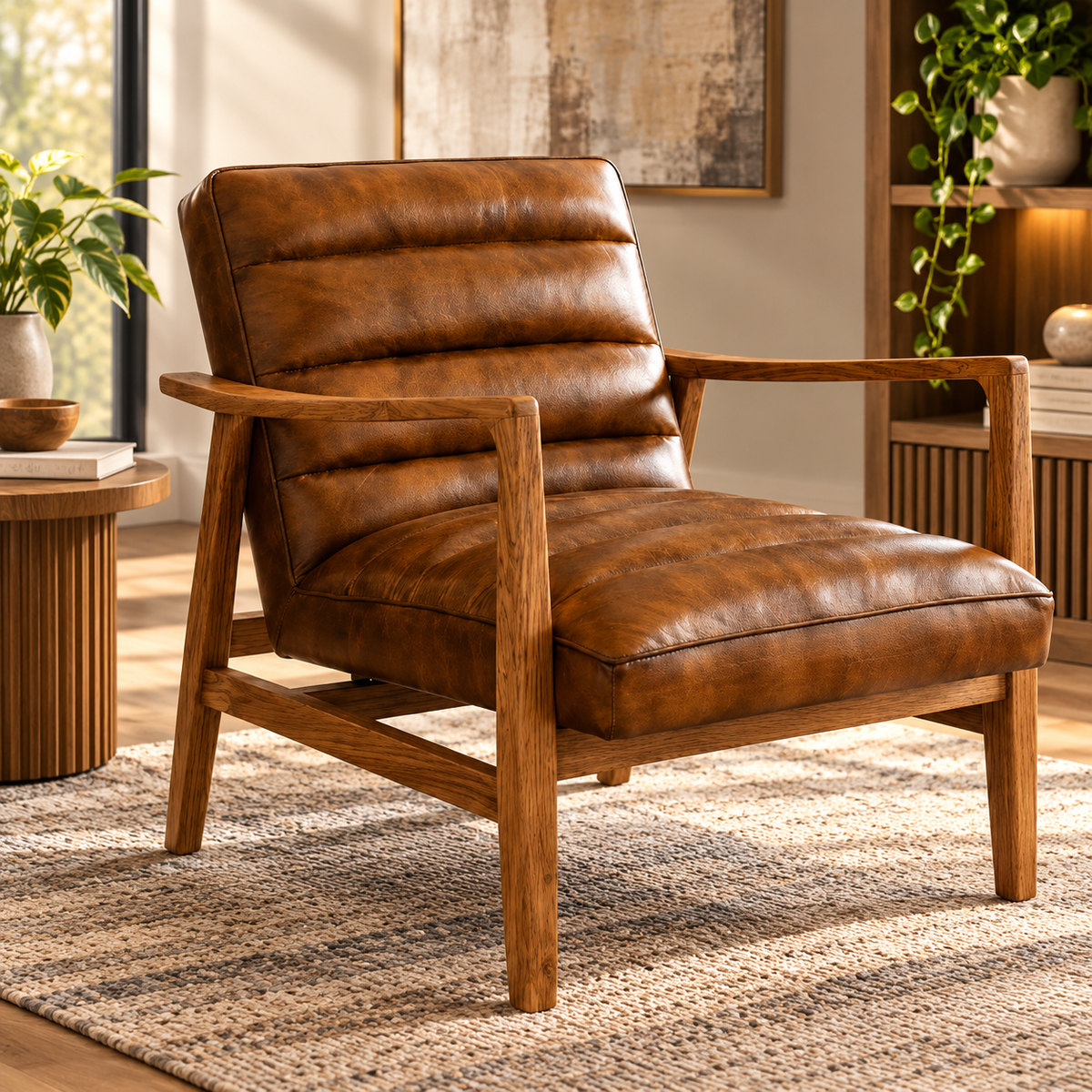Jeremy Occasional Chair - Leather