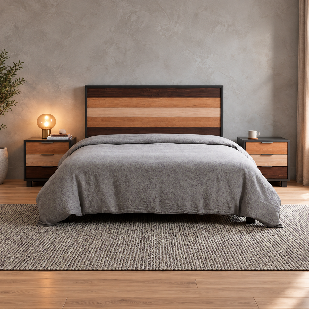 Cooper 3 Piece Bedroom Suite Queen Size