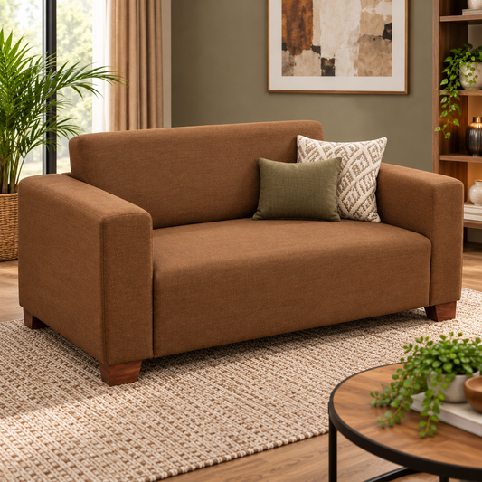 Cindi 2 Div Couch - Fabric