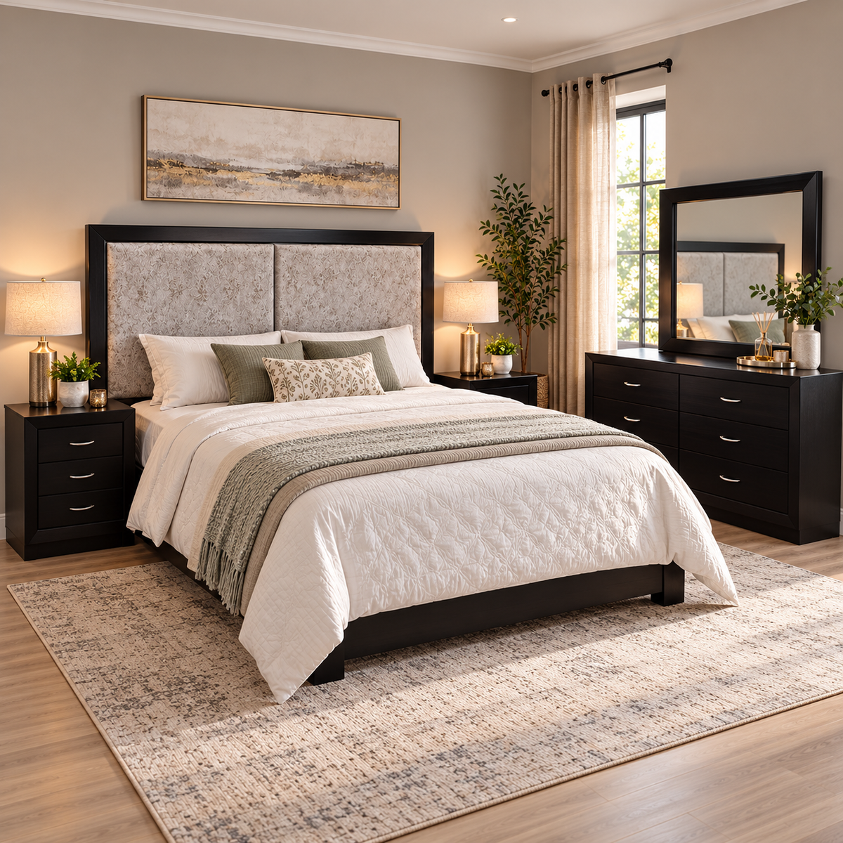 Milano 5 Piece Bedroom Suite