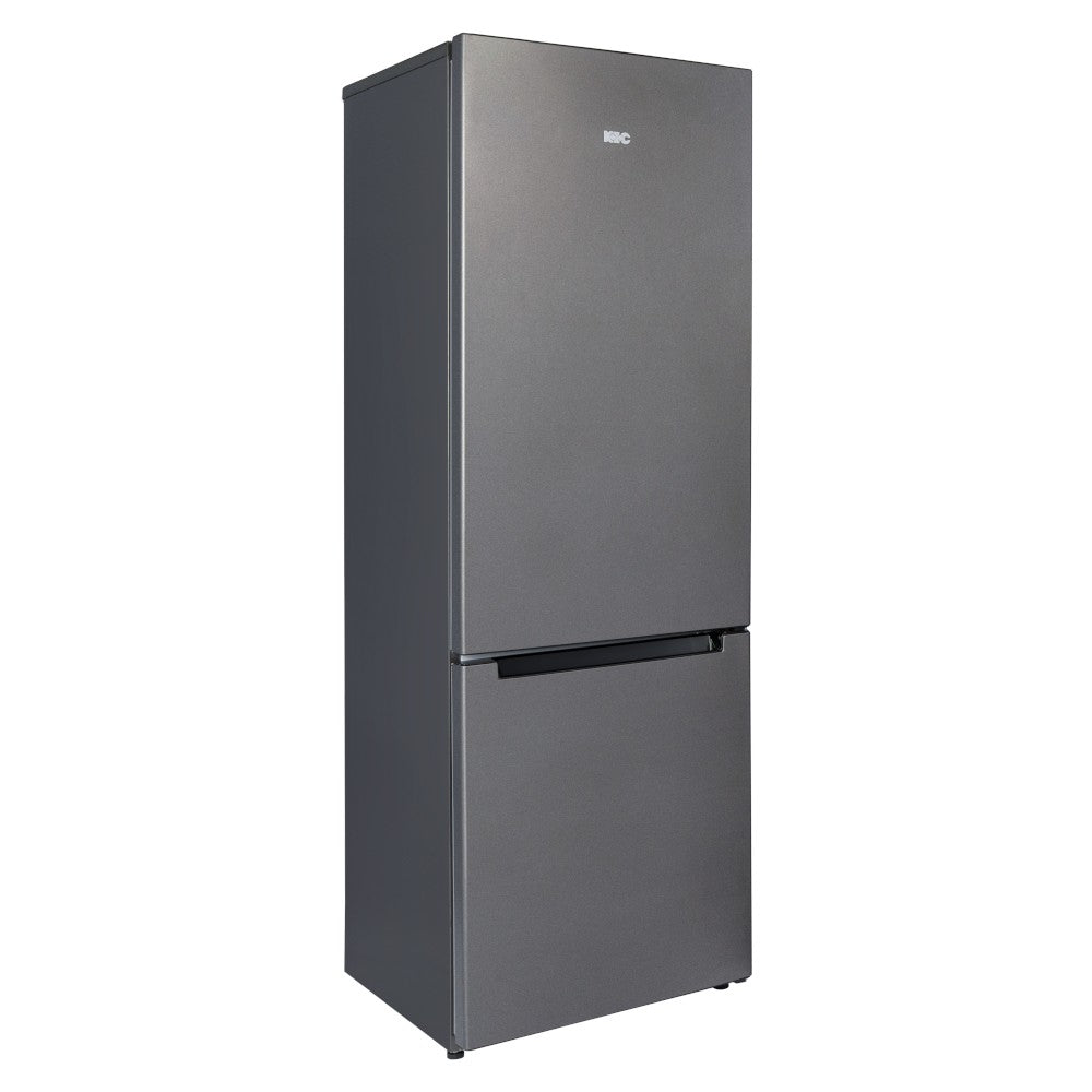 KIC KBF635GR Fridge Freezer Side Angle - Ismails Furnishers