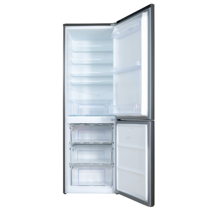 KIC 344L Combi Fridge/Freezer - Grey - KBF639GR