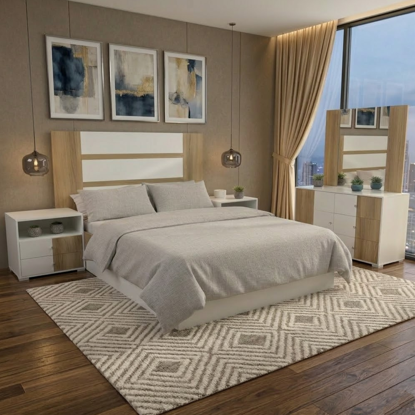 Iris 5 Piece Bedroom Suite