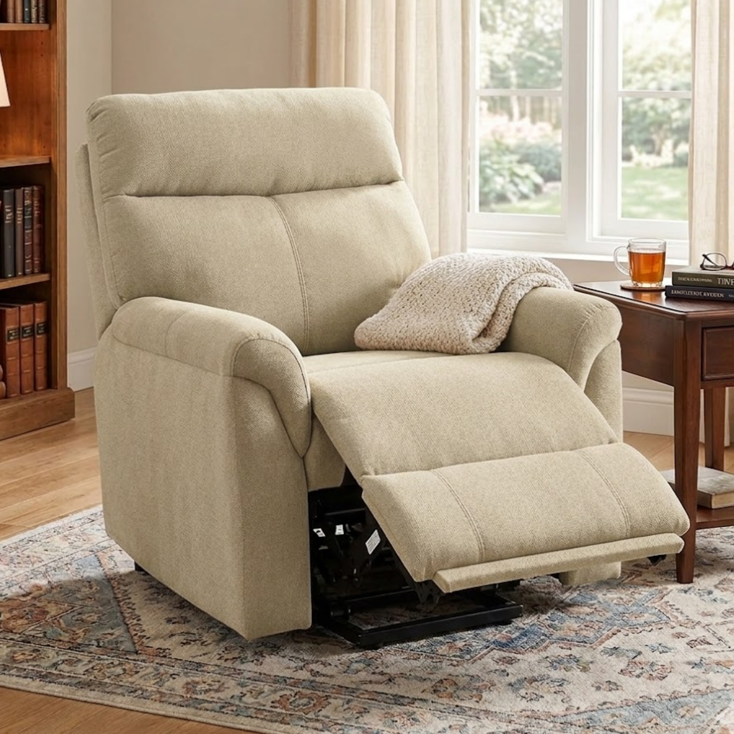 Johnston Hi-lift Recliner - Fabric