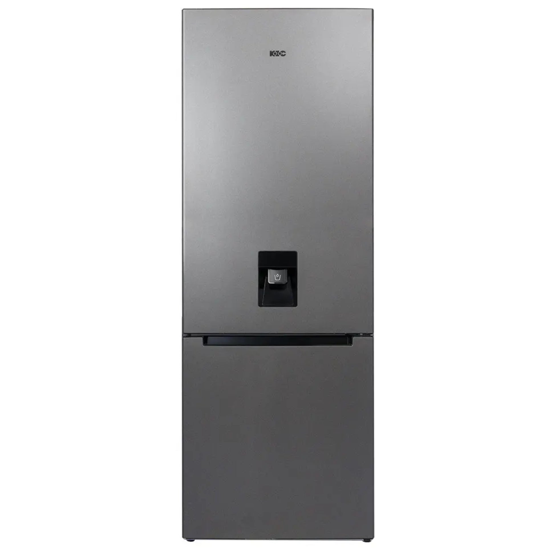 KIC 314L Fridge Freezer with Water Dispenser KBF635GR WD Grey - Ismails Furnishers