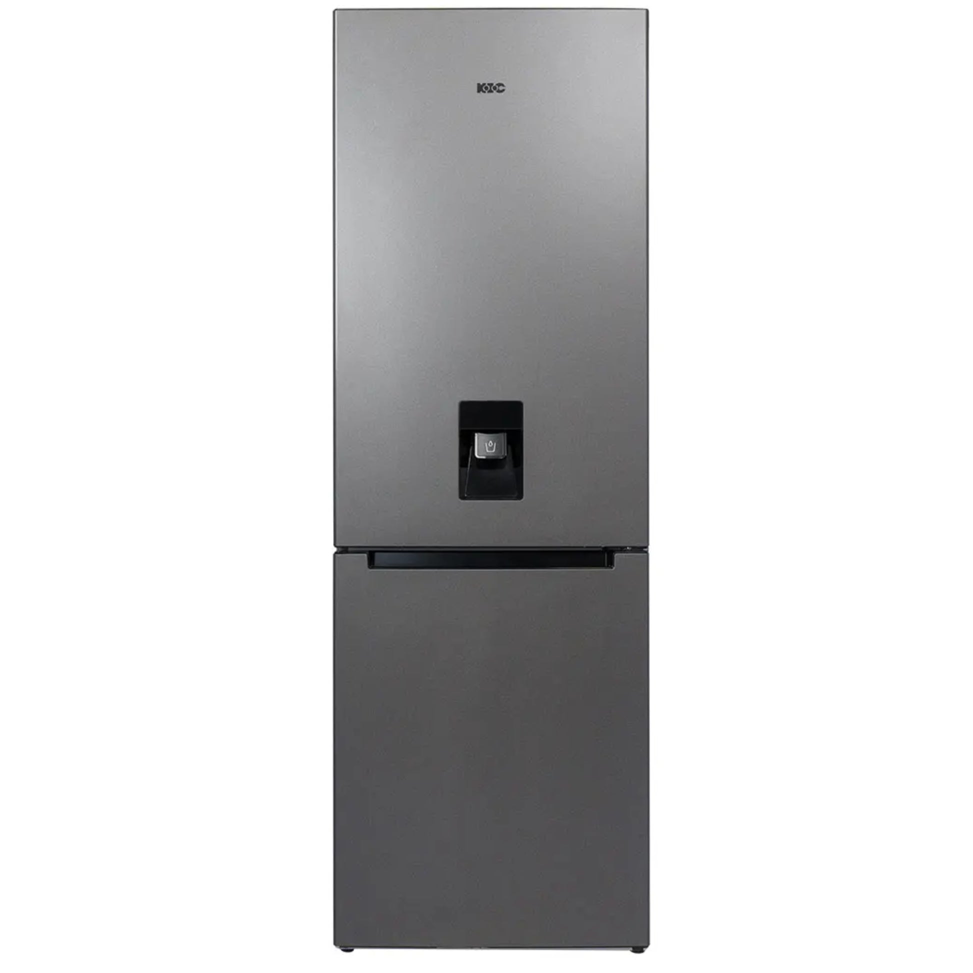 KIC 344L Fridge Freezer with Water Dispenser KBF639GR WD Grey - Ismails Furnishers