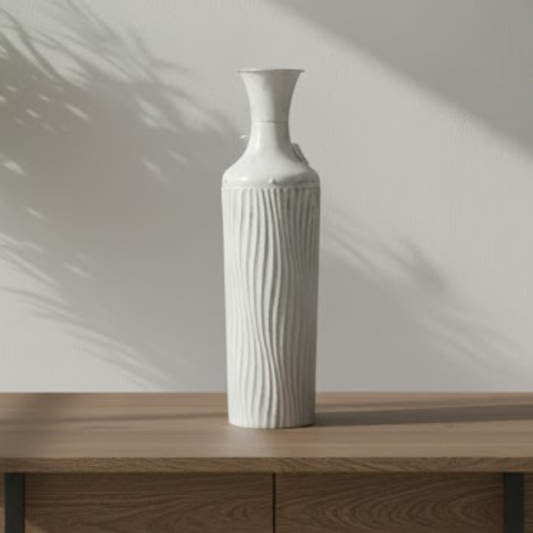 Klena Metal Vase - Silver - FMB15U1