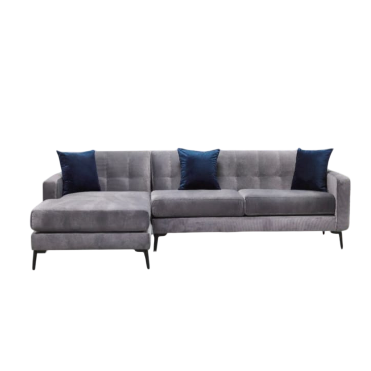 Lisa 2 Piece Corner Lounge Suite With Daybed - Fabric