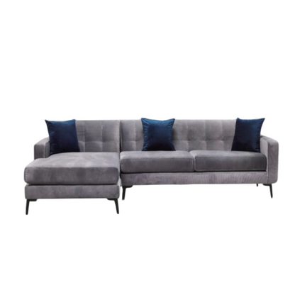 Lisa 2 Piece Corner Lounge Suite With Daybed - Fabric