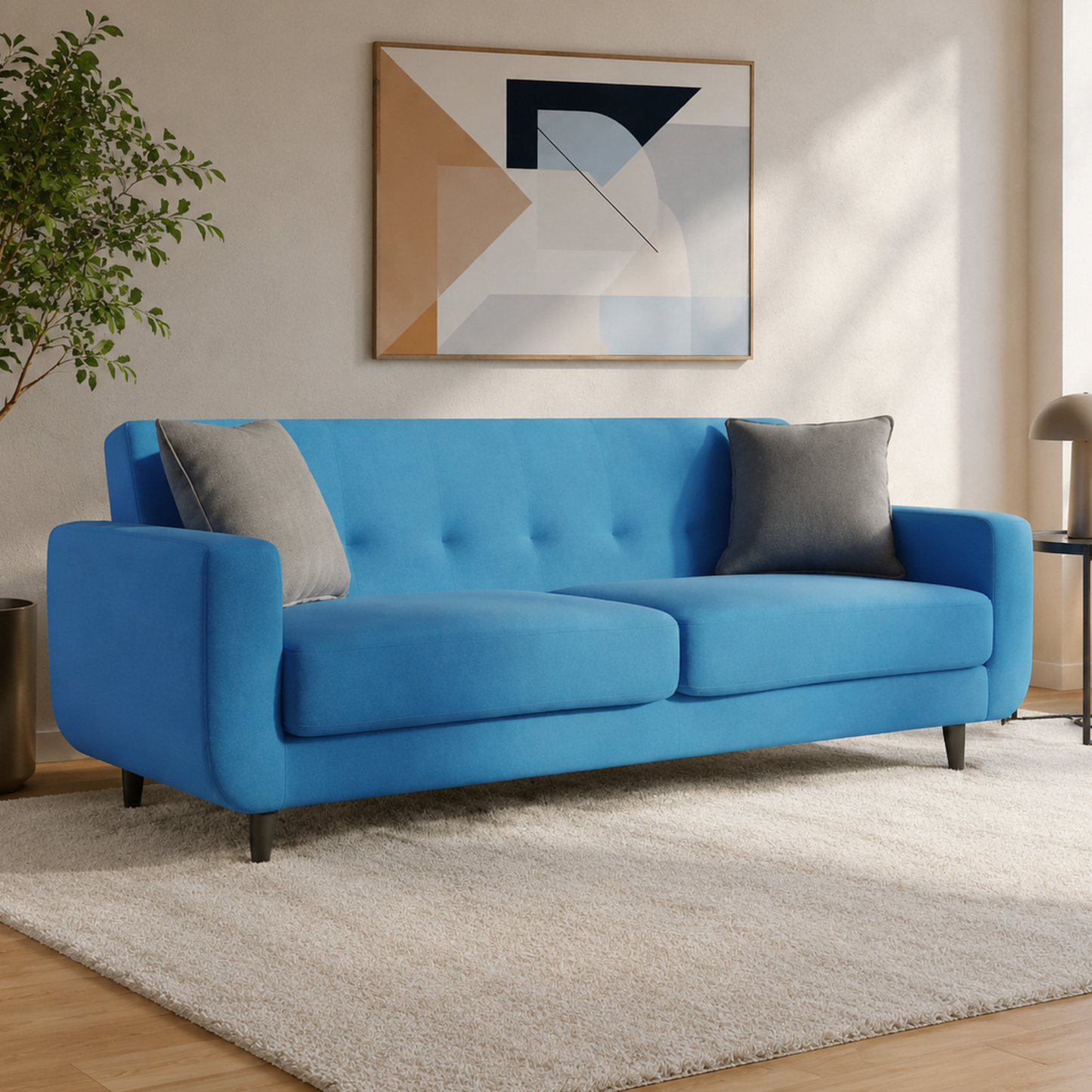 Lisa 2.5 Div Couch - Fabric