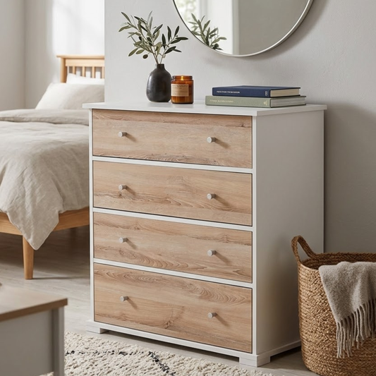 Lunar 4 Drawer Chest of Drawers