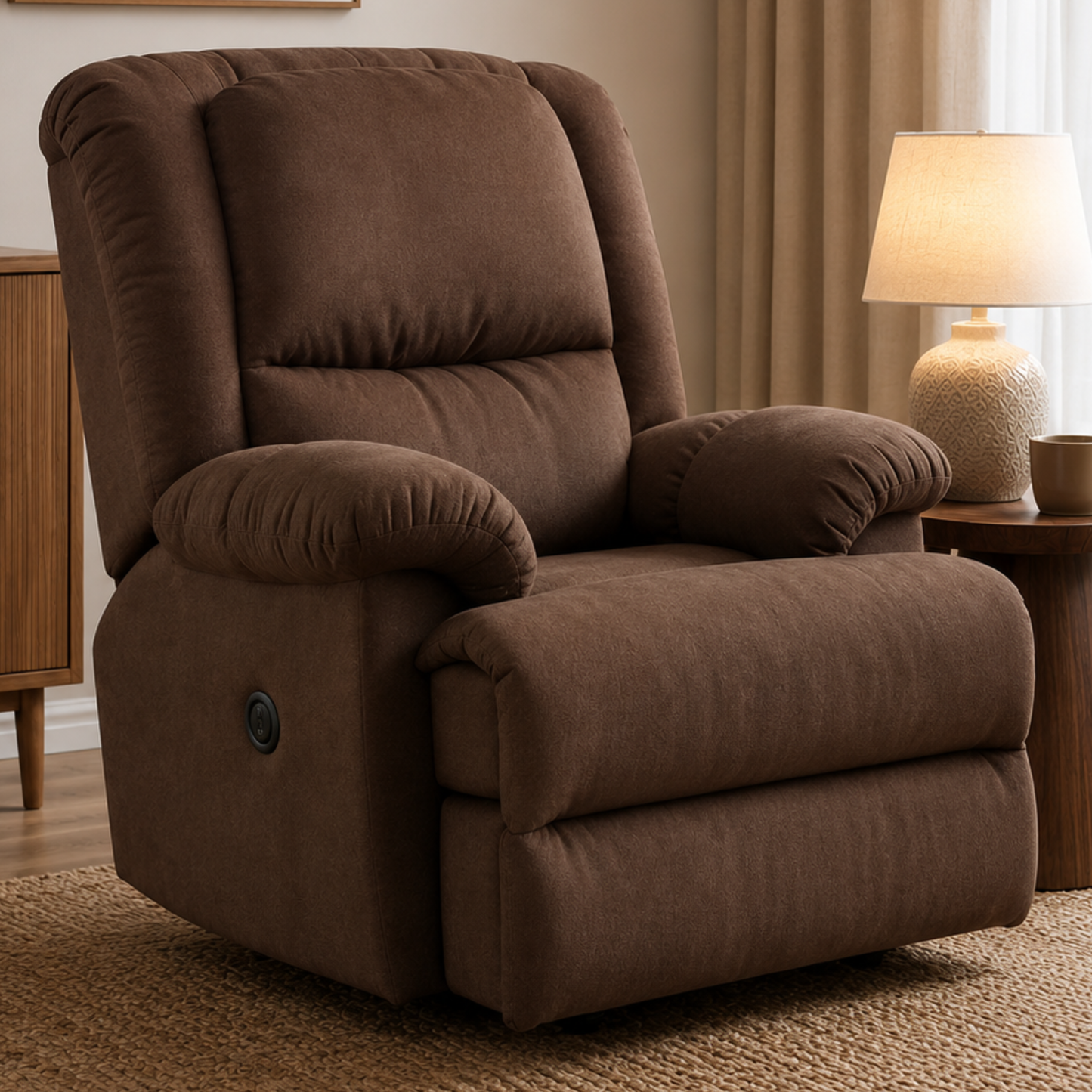 Alpine Manchester Power Recliner - Fabric