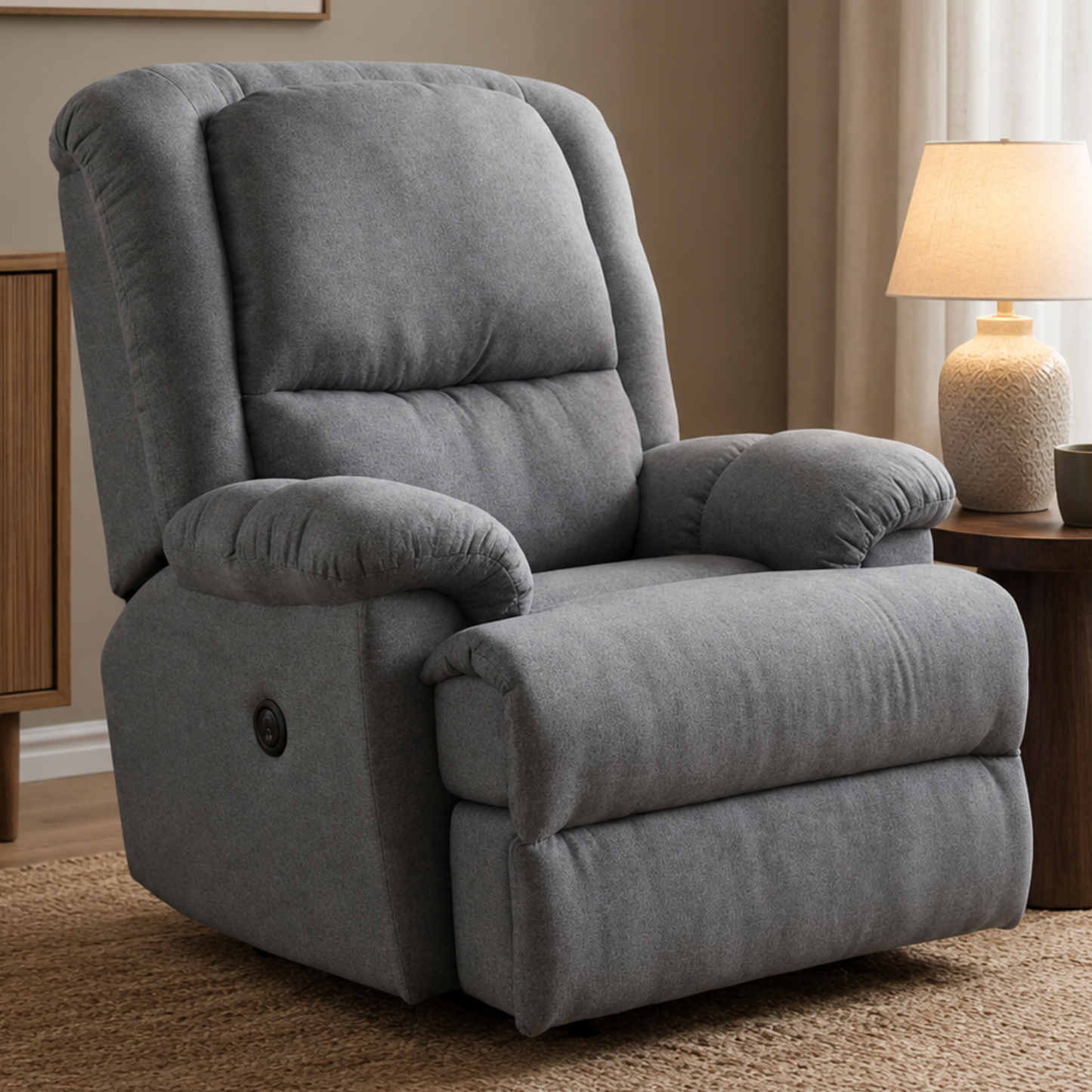 Alpine Manchester Power Recliner - Fabric