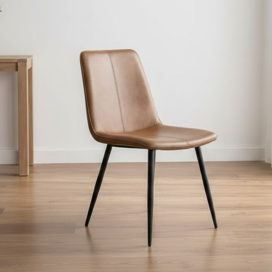 Marco Set of 8 Dining Room Chairs - Genuine Leather