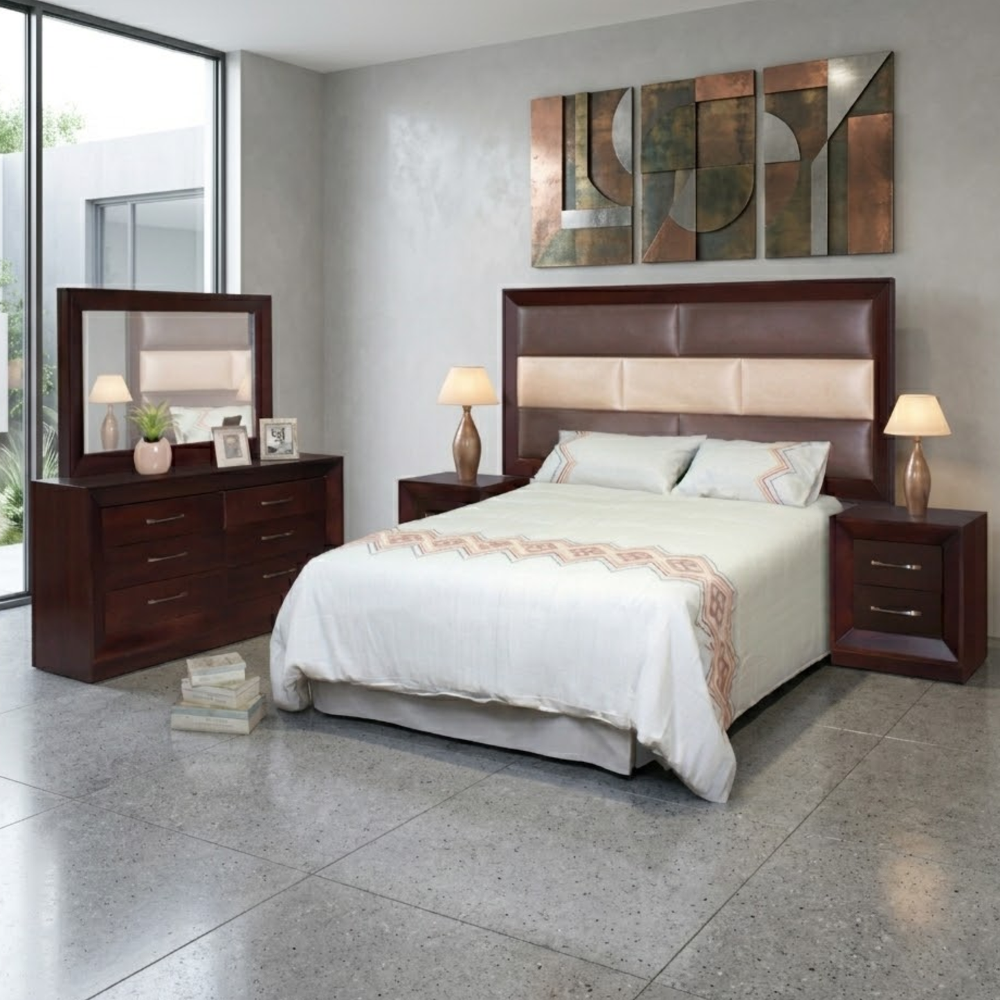 Milano 5 Piece Bedroom Suite