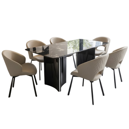 Onyx 7 Piece Dining Room Suite