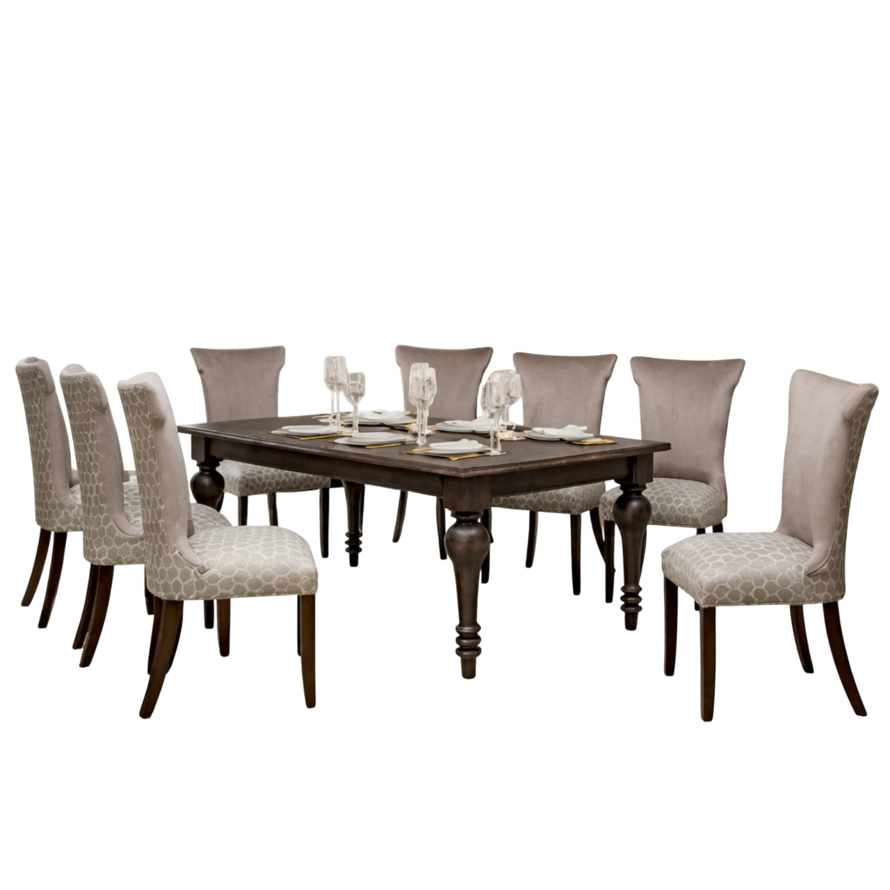 Opulance 9 Piece Dining Room Suite